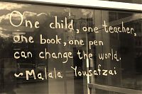 One child, one teacher, one book, one pen, can change the world | Malala Yousafzai